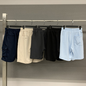 Wholesale Plain Men's Blank Sports Shorts Manufacturer Beach Volleyball Surf Shorts with Pockets Custom Basketball Shorts