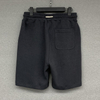 Luxury Men Black Casual Sports Shorts Pants French Terry Beach Volleyball Shorts Summer 100% Cotton Shorts for Men