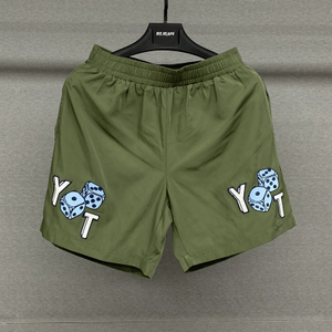 Men's Fitness Workout Shorts Custom Print Graphic Baseball Designer Sports Shorts Summer Streetwear Running Nylon Shorts