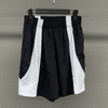 Black Nylon Plus Size Men's Running Shorts Custom Nylon Casual Shorts Summer Gym Essential Men's Shorts