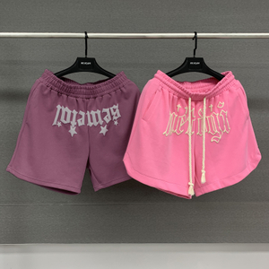 Custom Gym Running Shorts Summer French Terry Puff Print Shorts Designer Athletic Basketball Shorts for Men
